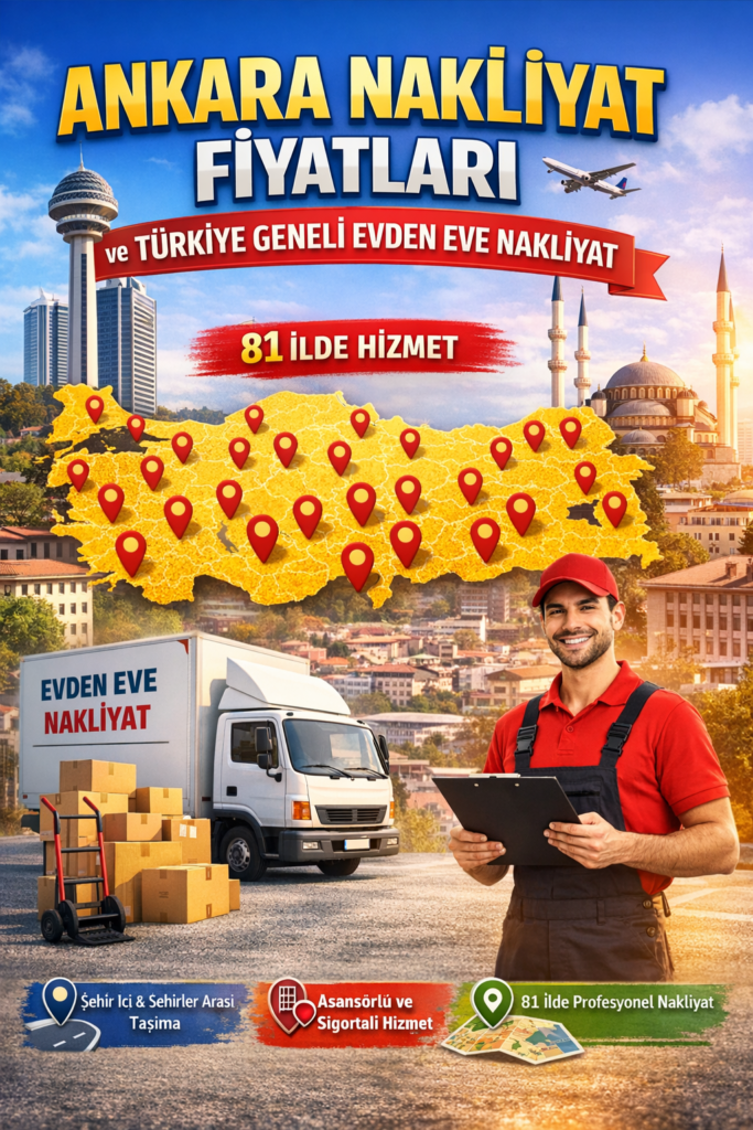 Ankara nakliyat fiyatları 